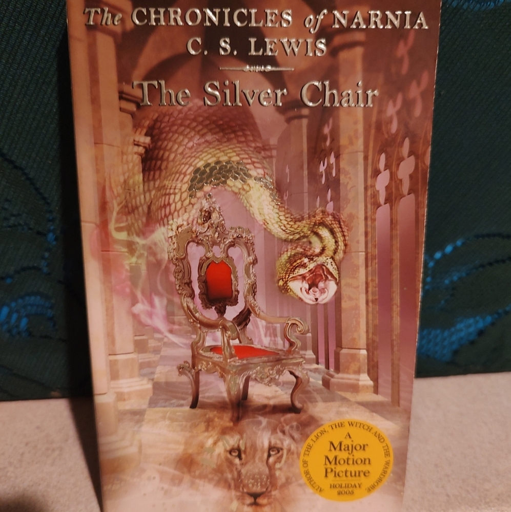 Rare and collectible first edition of "The Silver Chair" C.S. Lewis 2002  Harper
